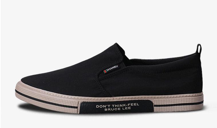 Feel your walk! Men's slip-on canvas shoes