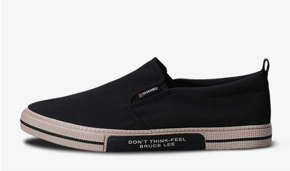 Feel your walk! Men's slip-on canvas shoes