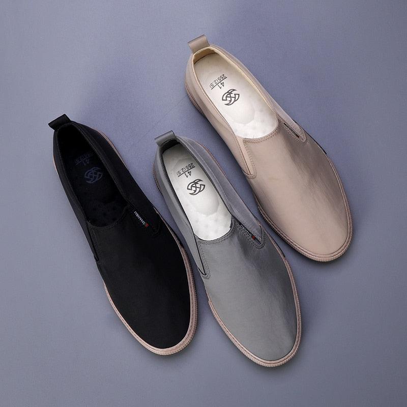 Feel your walk! Men's slip-on canvas shoes