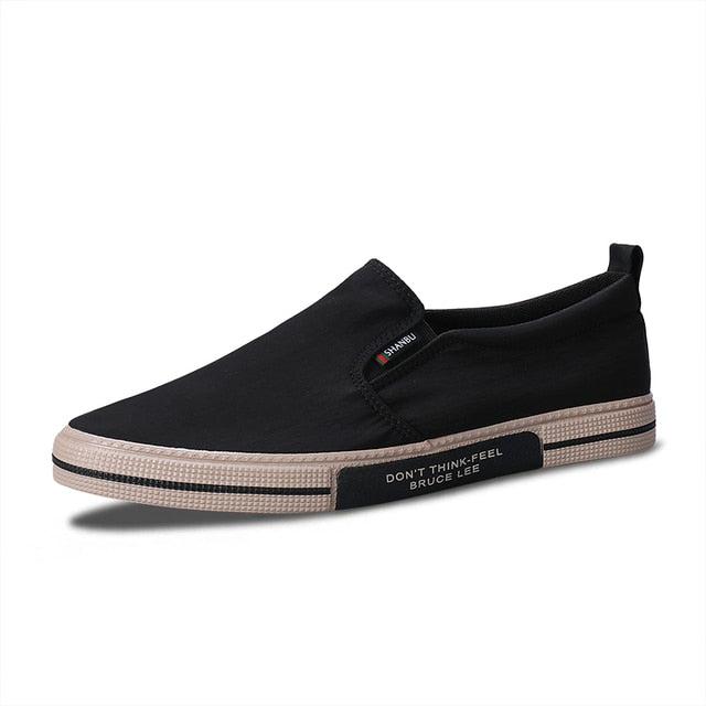 Feel your walk! Men's slip-on canvas shoes