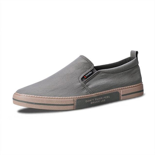 Feel your walk! Men's slip-on canvas shoes