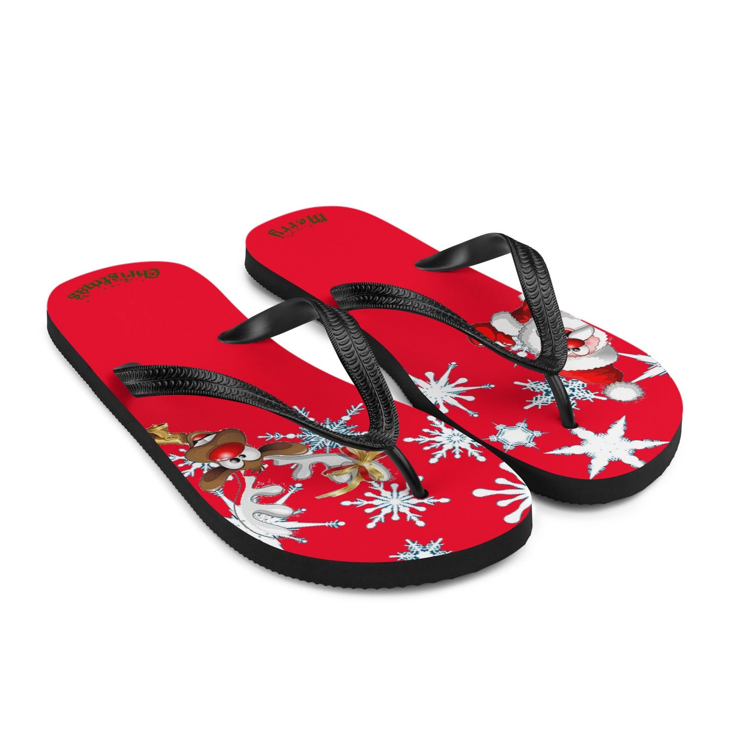 From Santa & Rudolph Flip-Flops