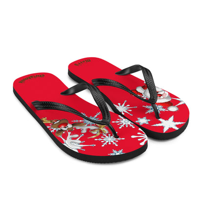 From Santa & Rudolph Flip-Flops