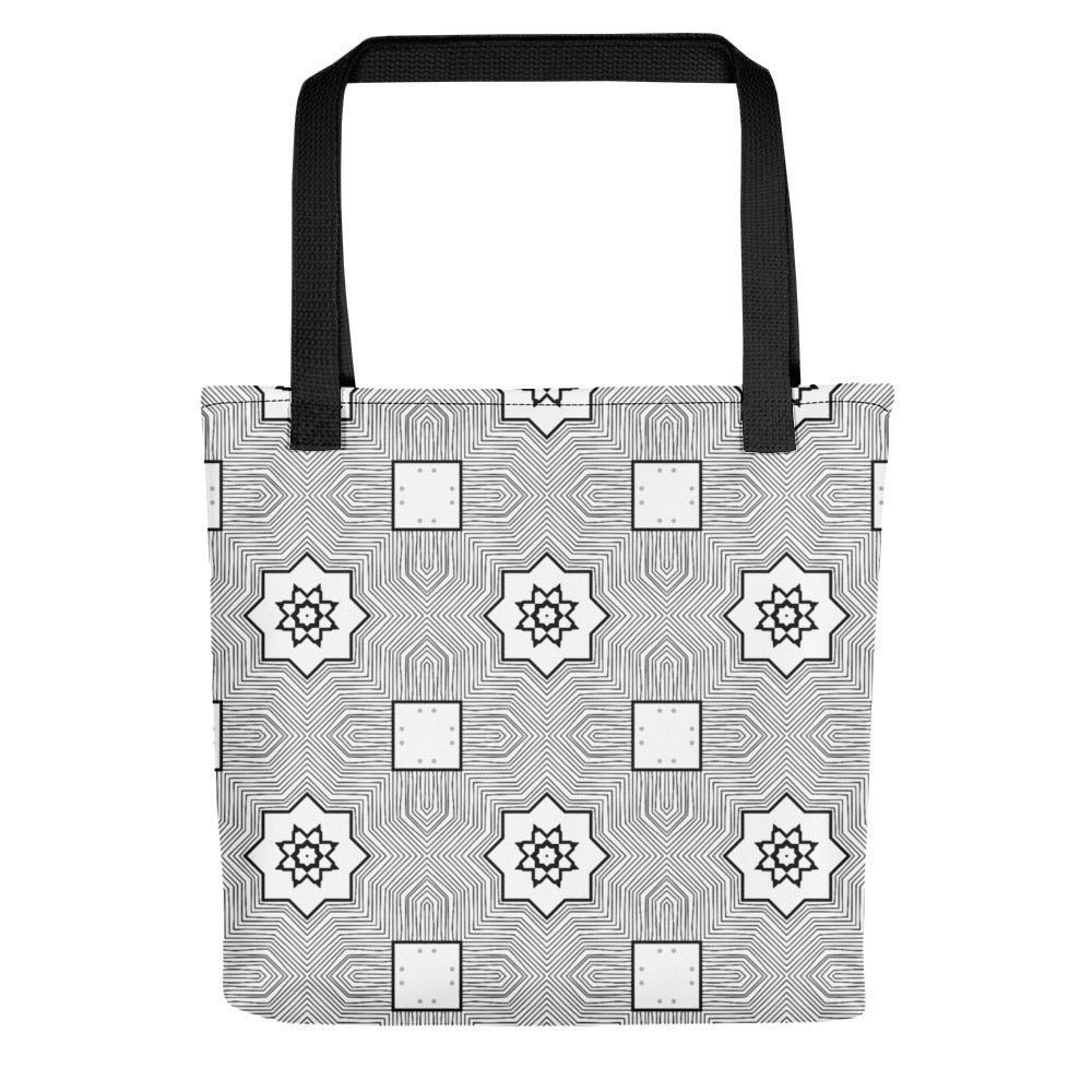 Geo Flowers Tote bag