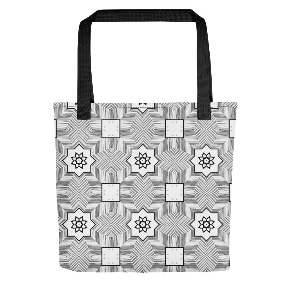 Geo Flowers Tote bag