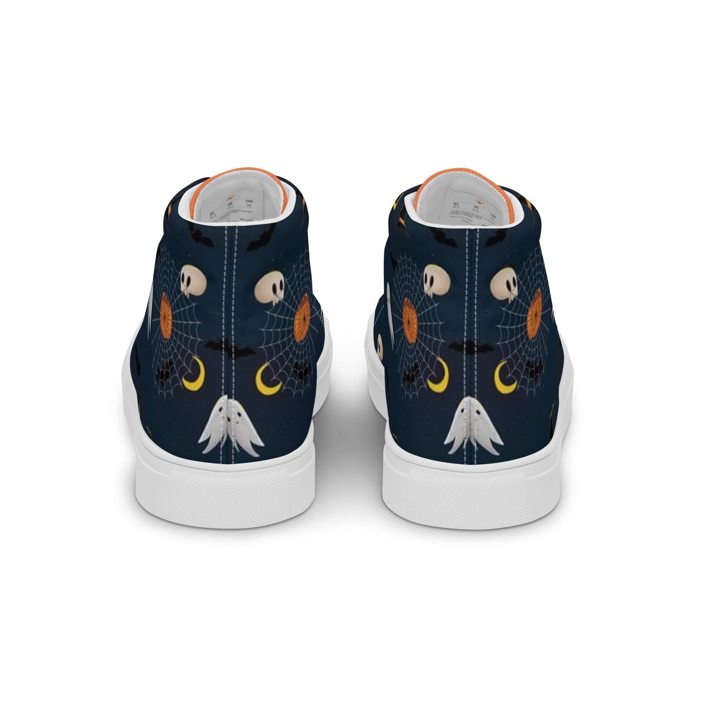 Ghostly High Tops - Women’s high top canvas shoes