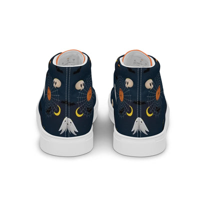 Ghostly High Tops - Women’s high top canvas shoes