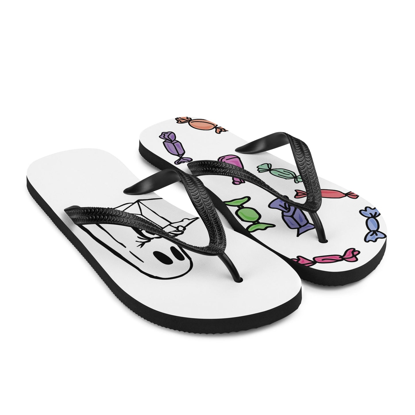 Ghostly trick, Ghostly treat Flip-Flop Design