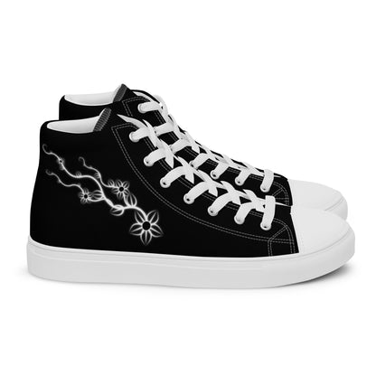 Glowing Ivy high top canvas shoes