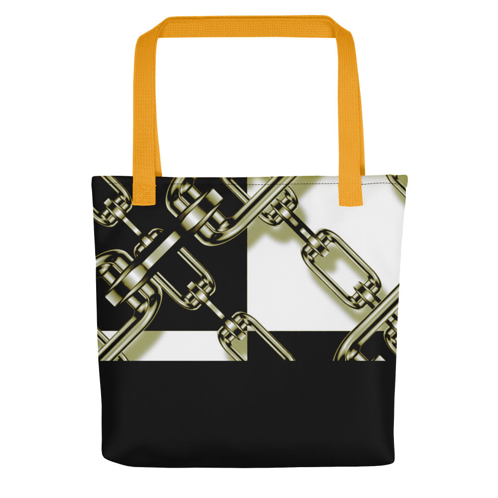 Golden Chains Tote bag