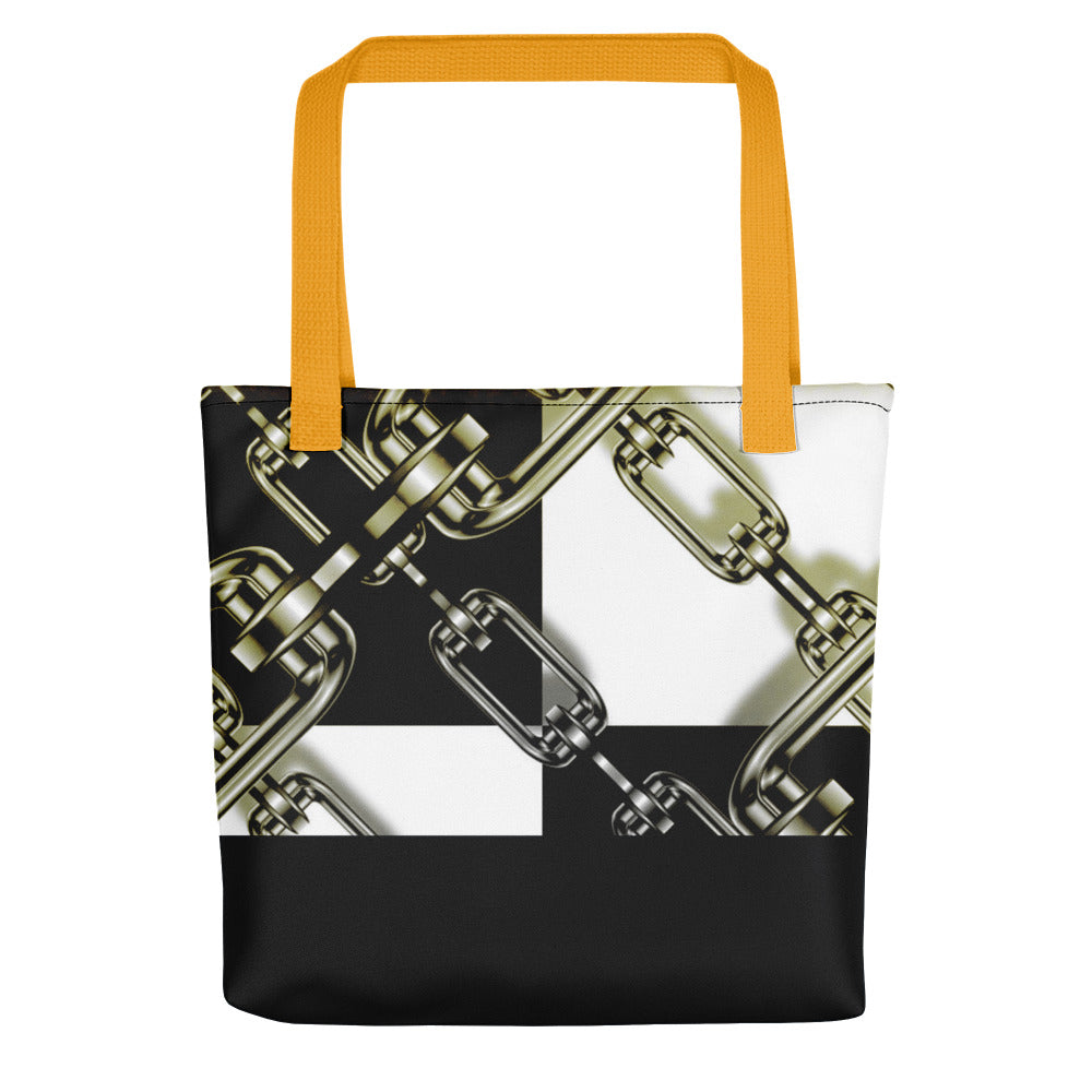 Golden Chains Tote bag