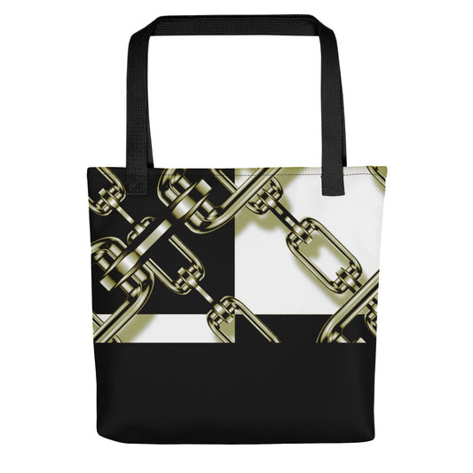 Golden Chains Tote bag