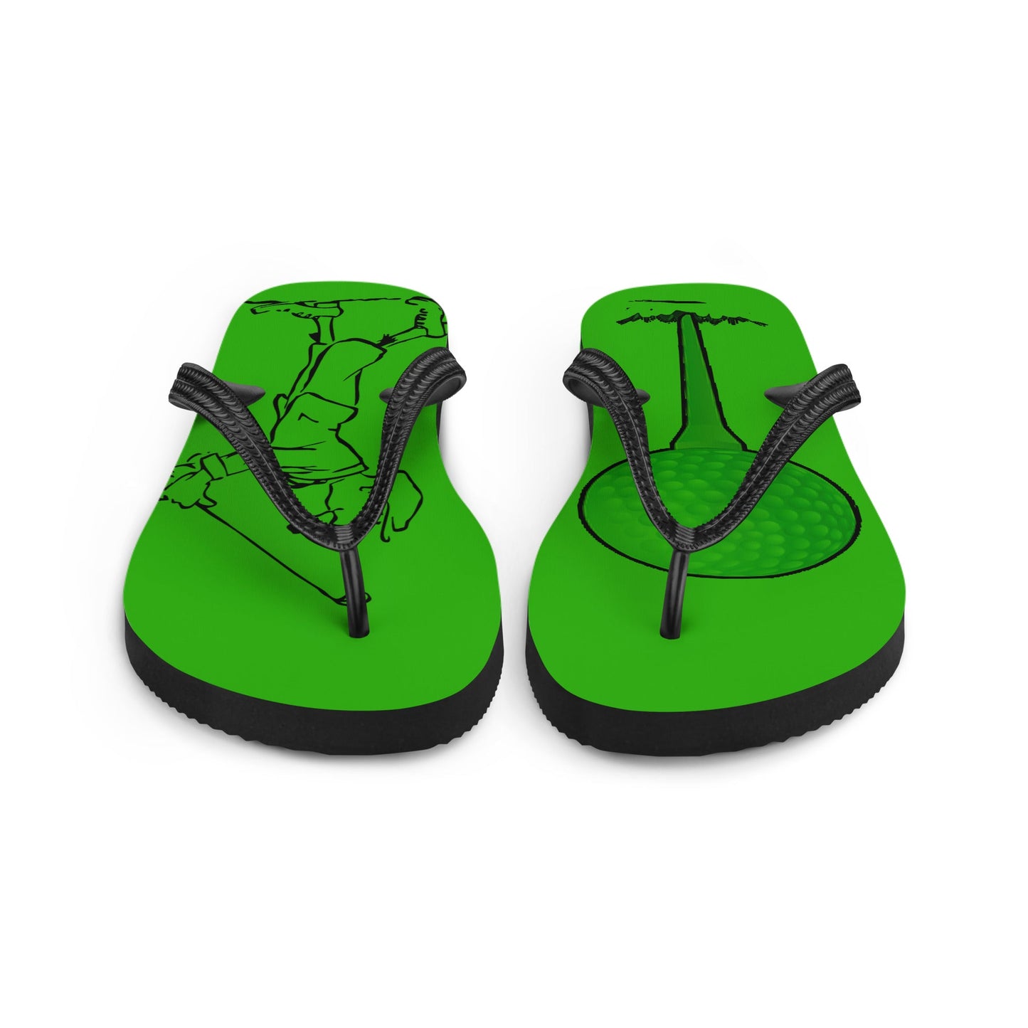 Golf Hole in One Flip-Flops