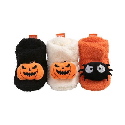 Halloween Pumpkin - Baby Booties Slippers