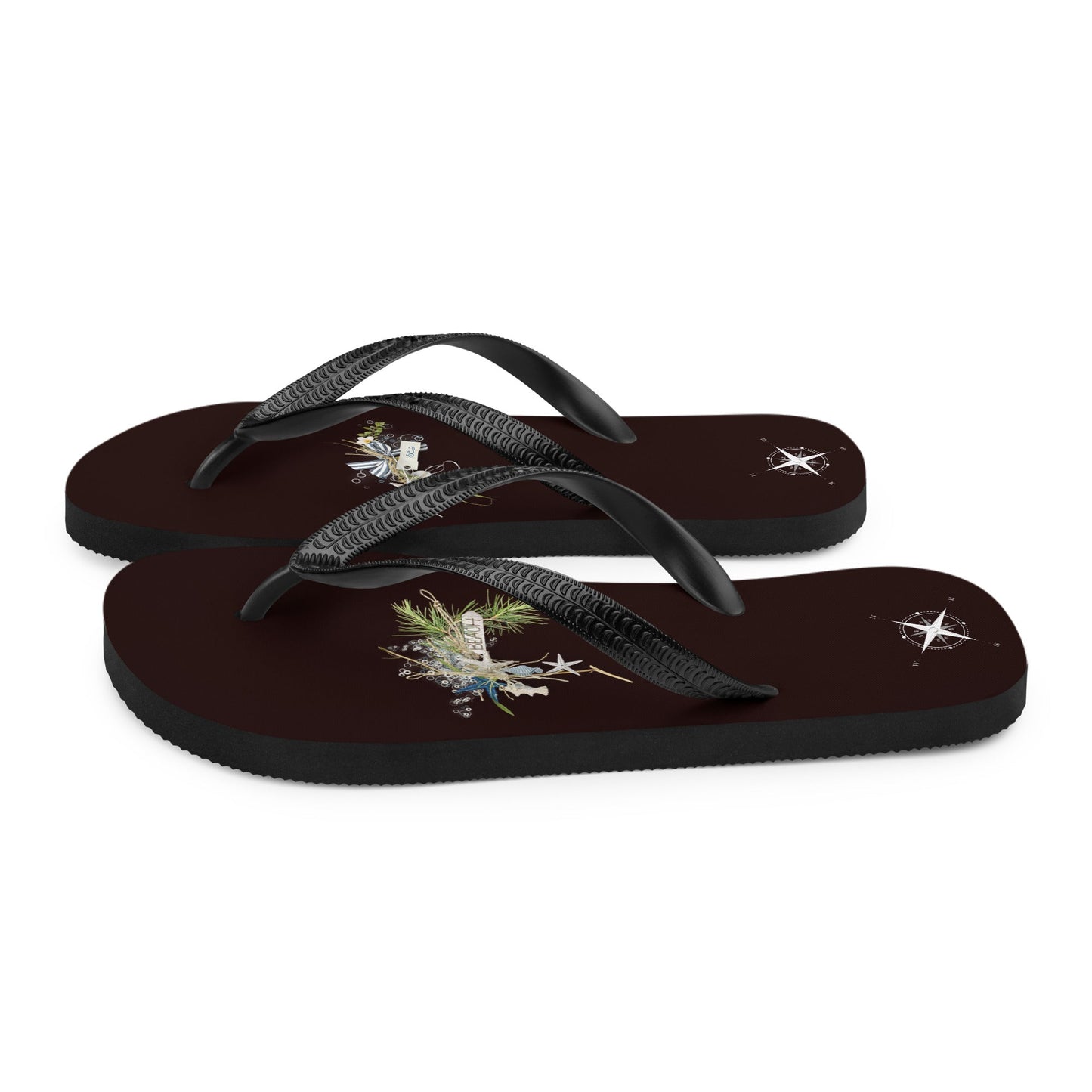 Hamptons Flowers Flip-flops