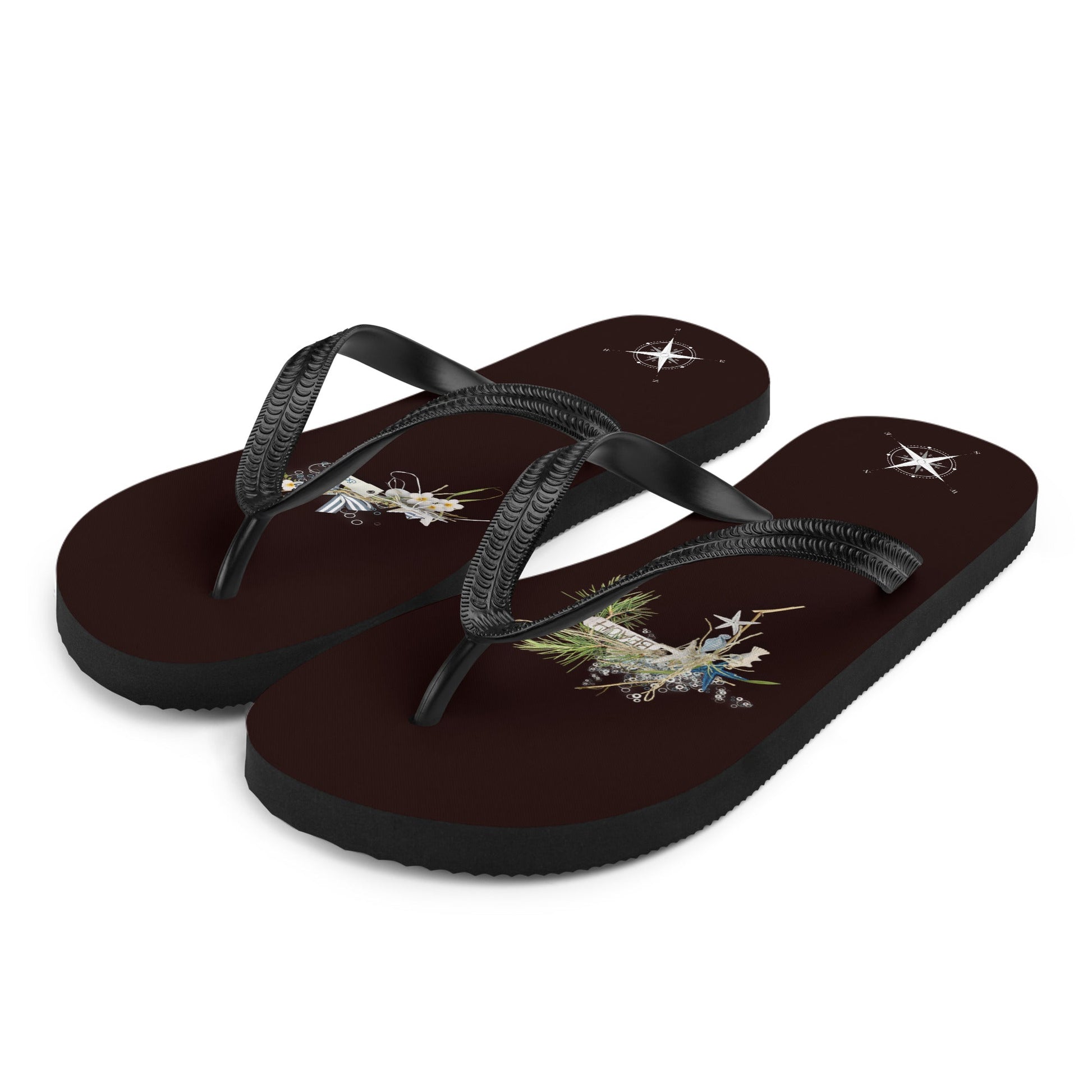 Hamptons Flowers Flip-flops