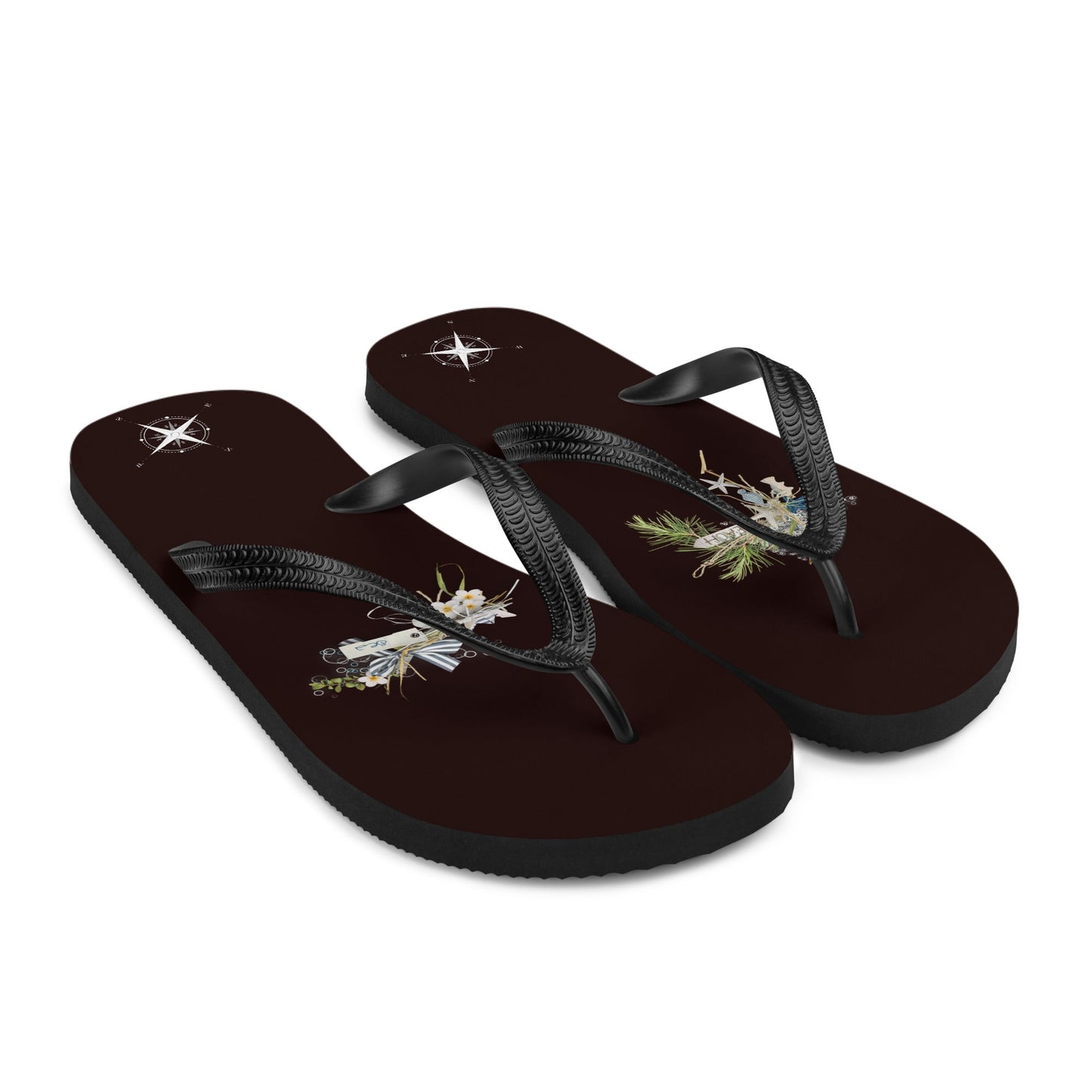 Hamptons Flowers Flip-flops