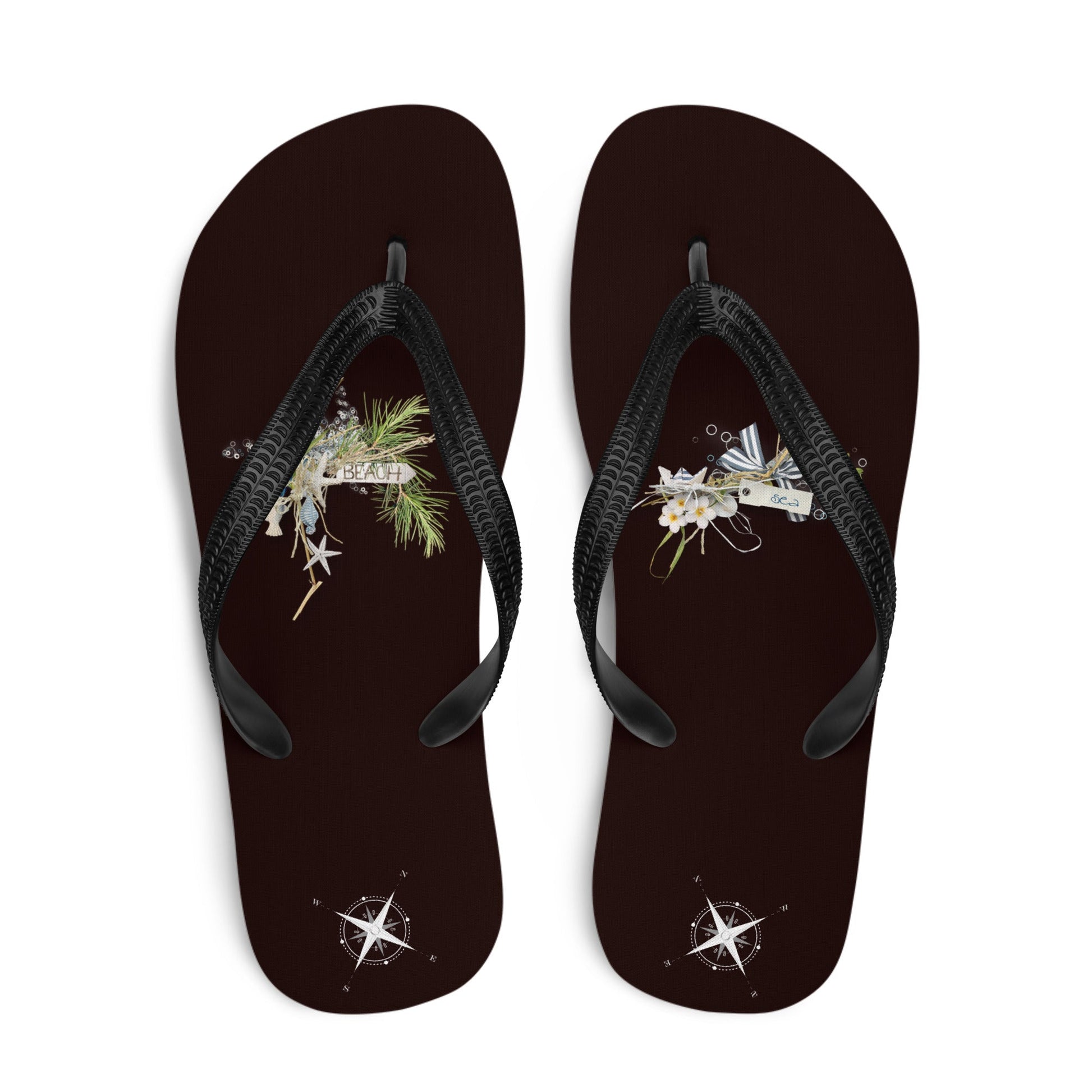 Hamptons Flowers Flip-flops