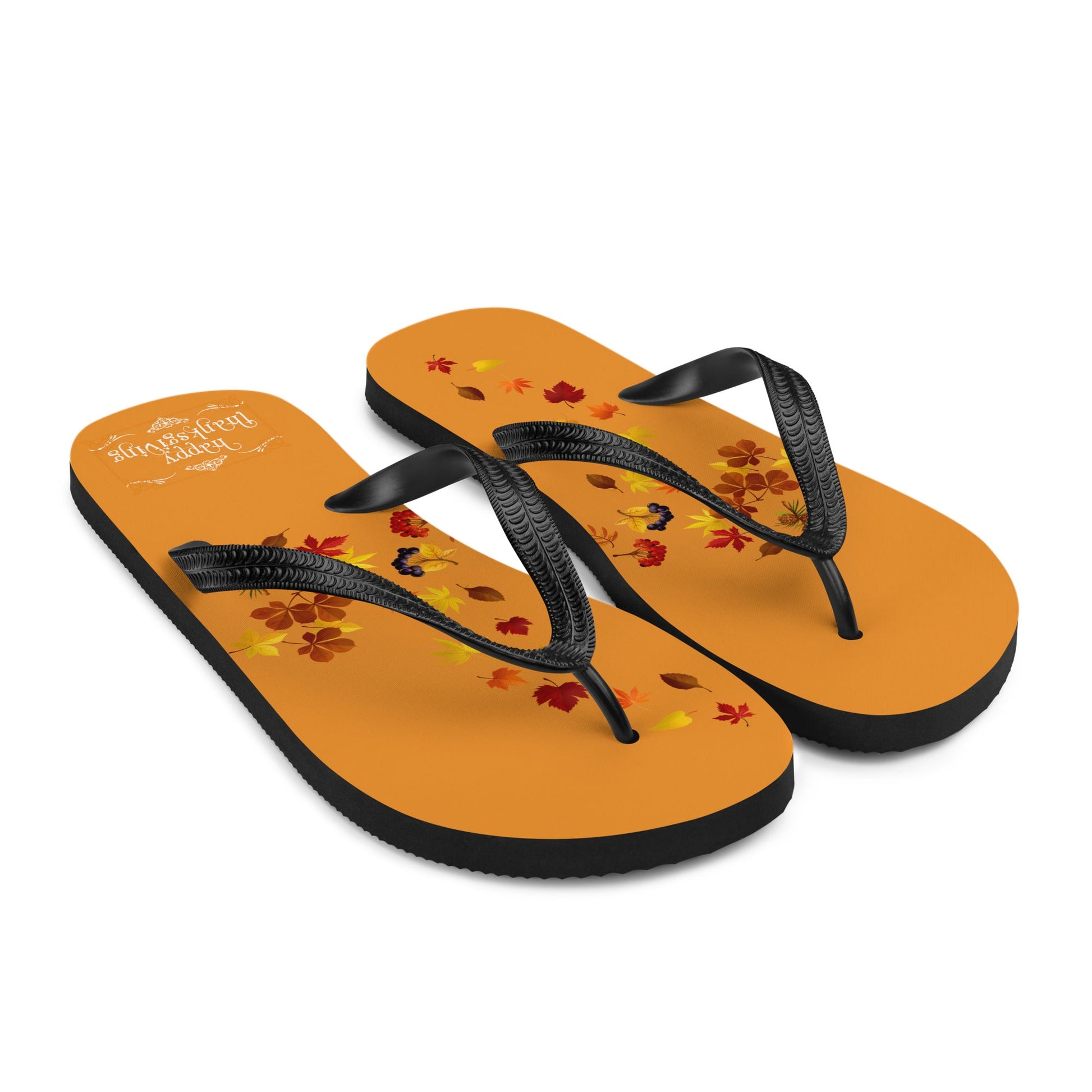 Happy Thanksgiving Flip-Flops