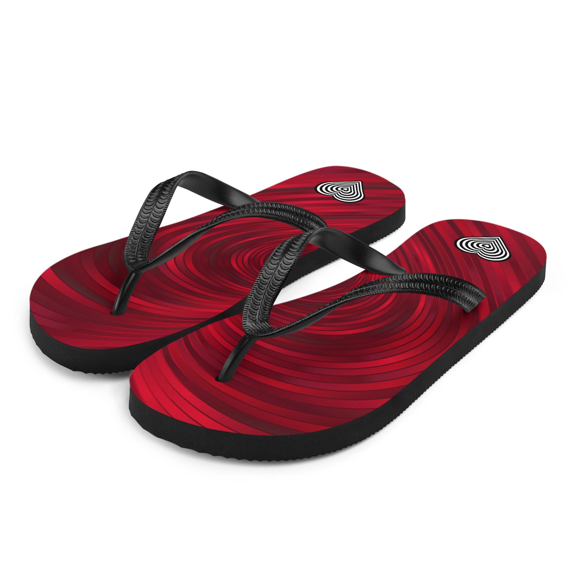 Heart to Heart Designer Flip-Flops