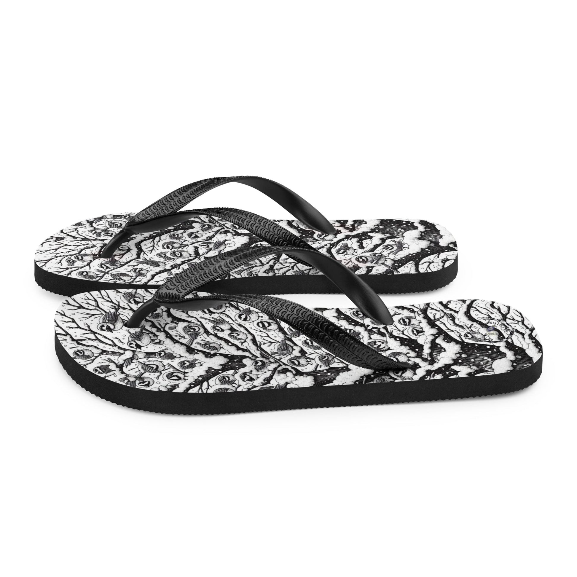 Hidden Birds - Flip-Flops Design