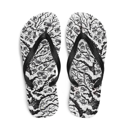 Hidden Birds - Flip-Flops Design