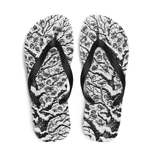 Hidden Birds - Flip-Flops Design