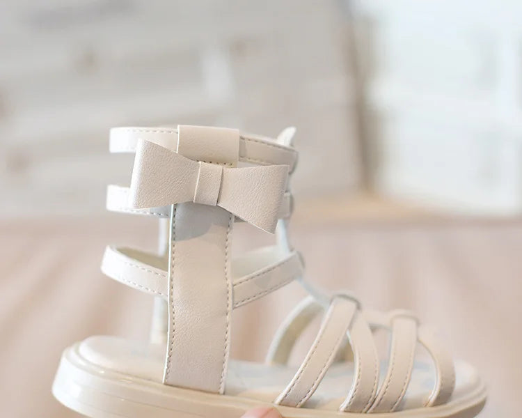 High Top Cross-tied- Girl's Gladiator Sandals