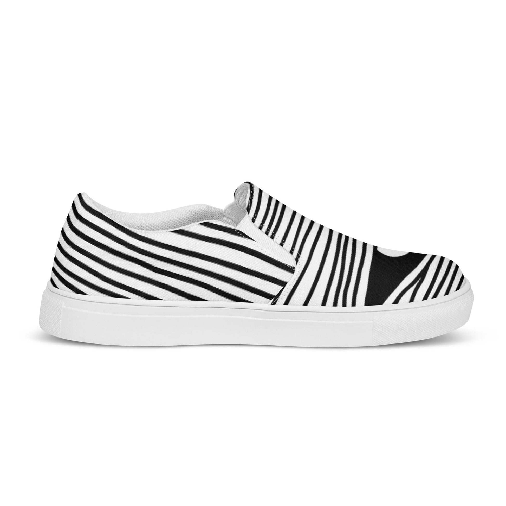 I spy with my little eye women's slip-on canvas shoes