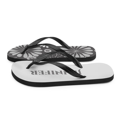 Jennifer flip flops