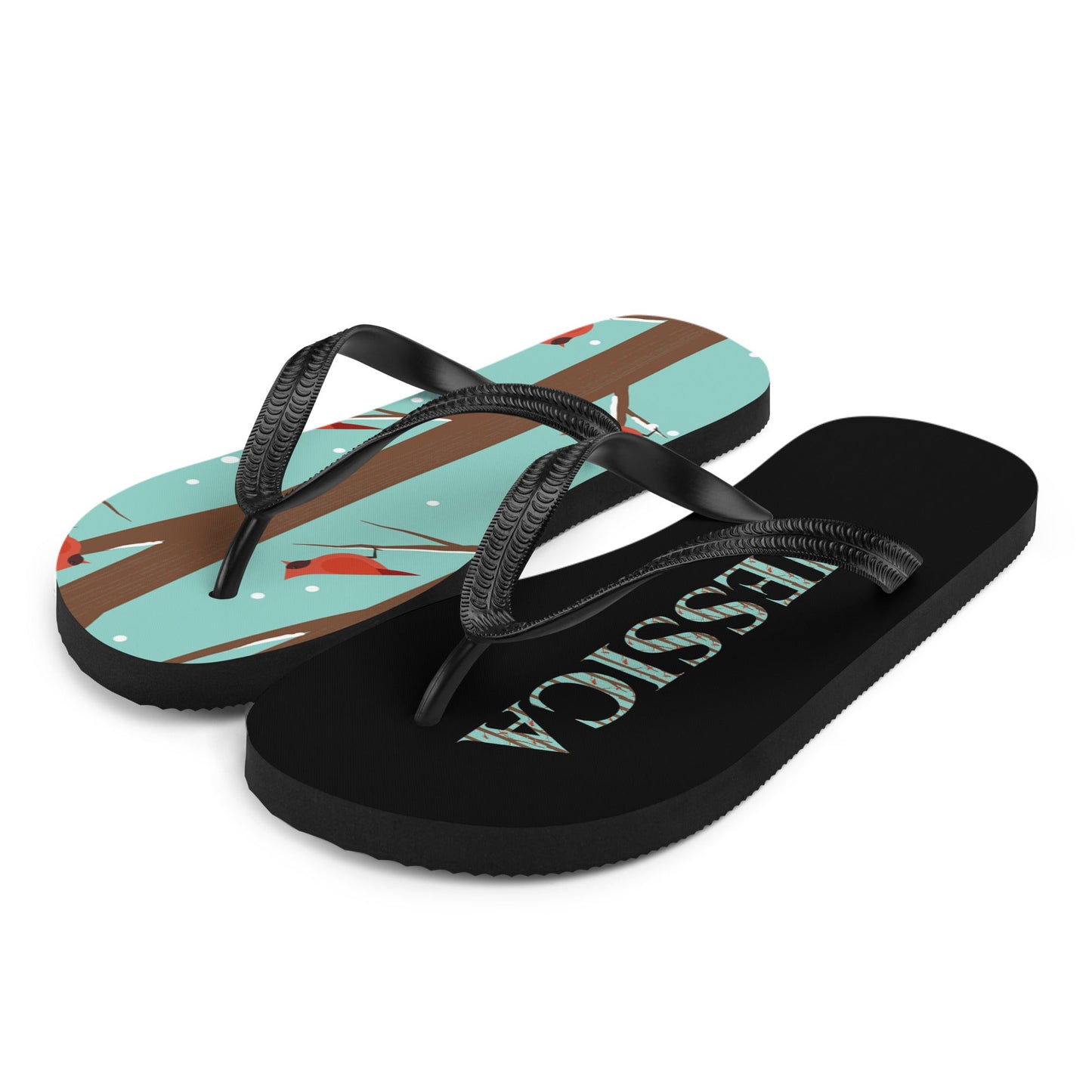 Jessica's flip flops