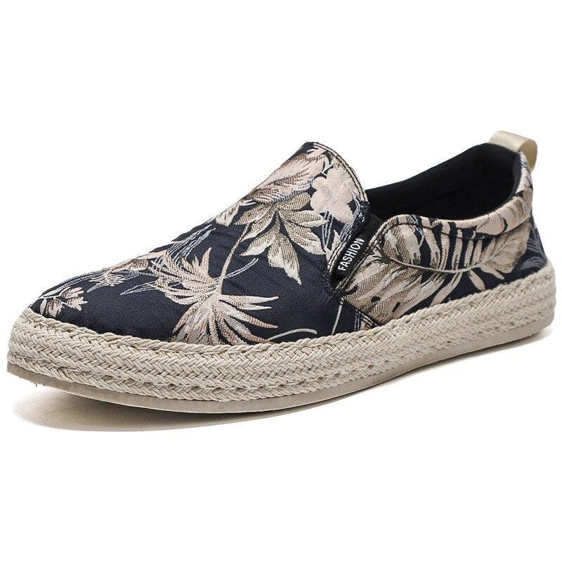 Junglemen Men's slip-on canvas shoes