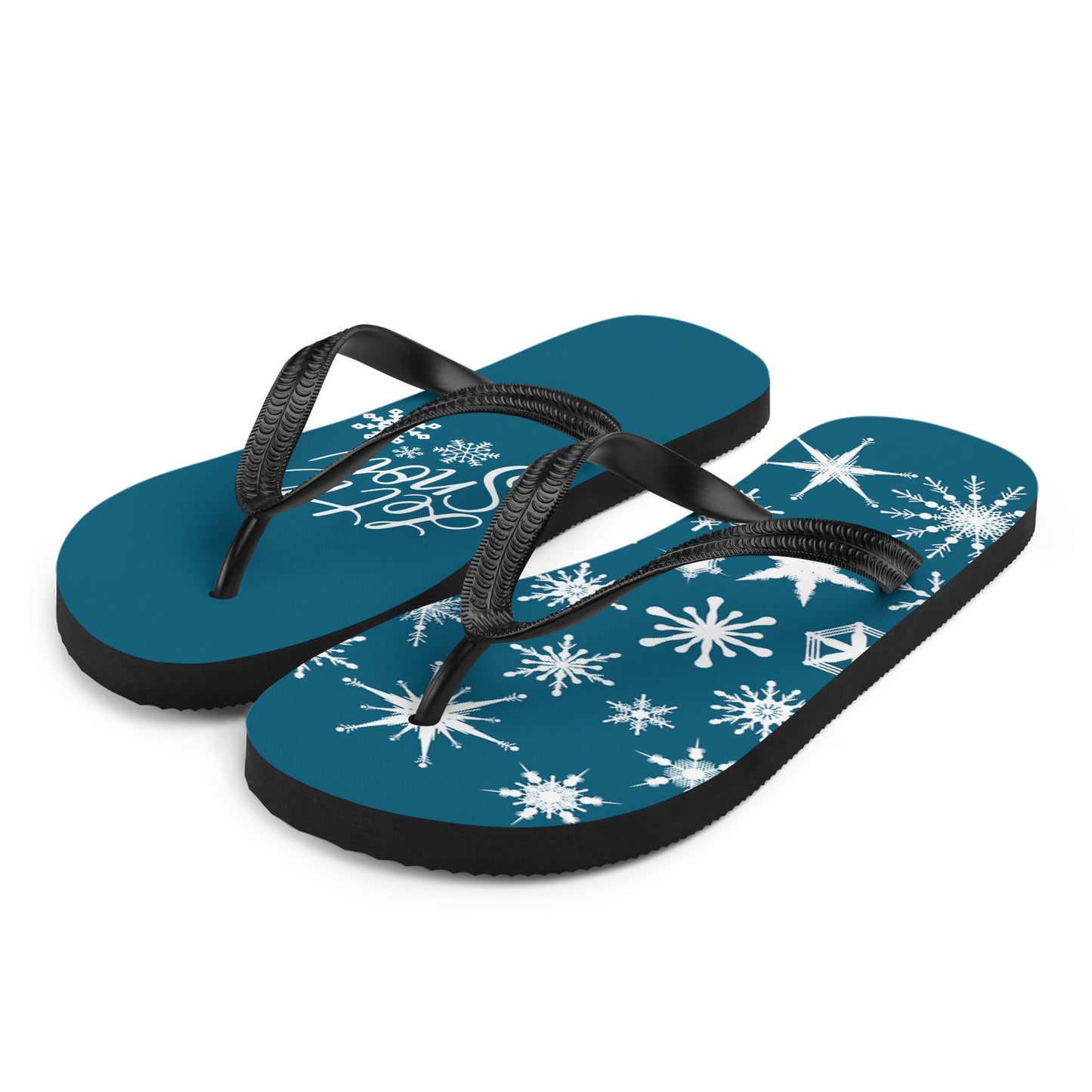 Let it Snow Flip-Flops