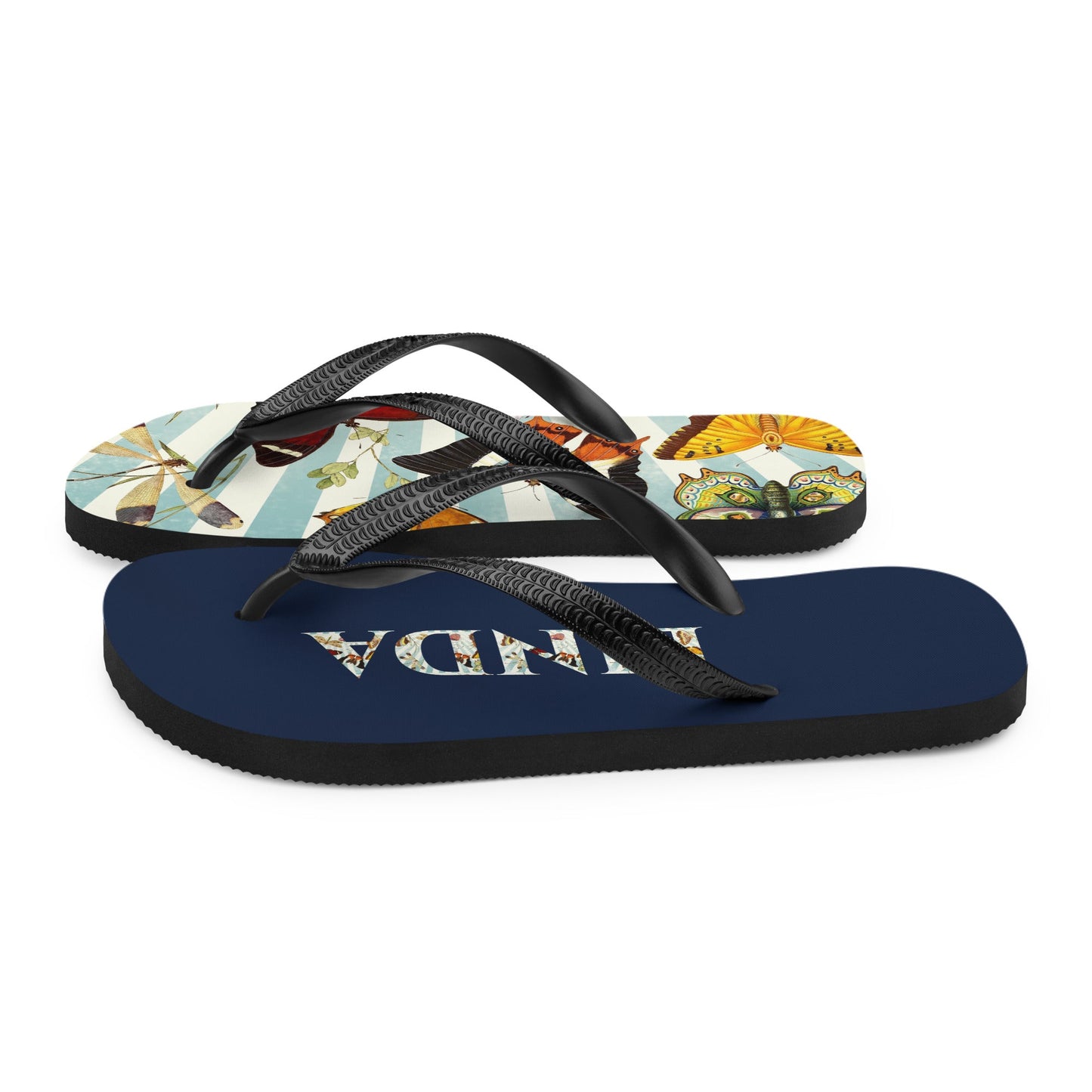 Linda Customized Name flip flop