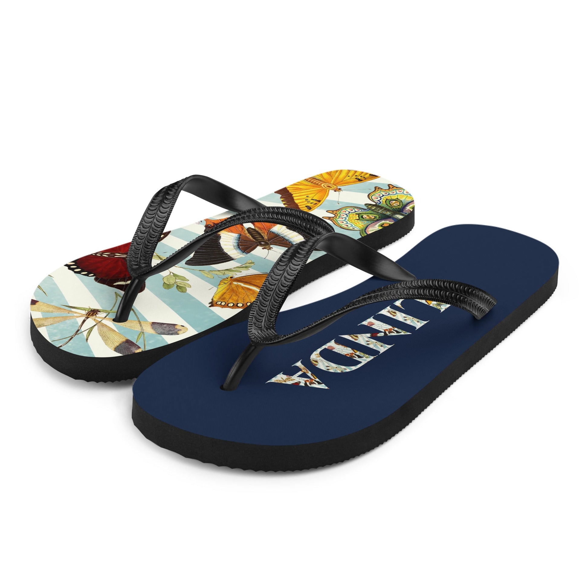 Linda Customized Name flip flop