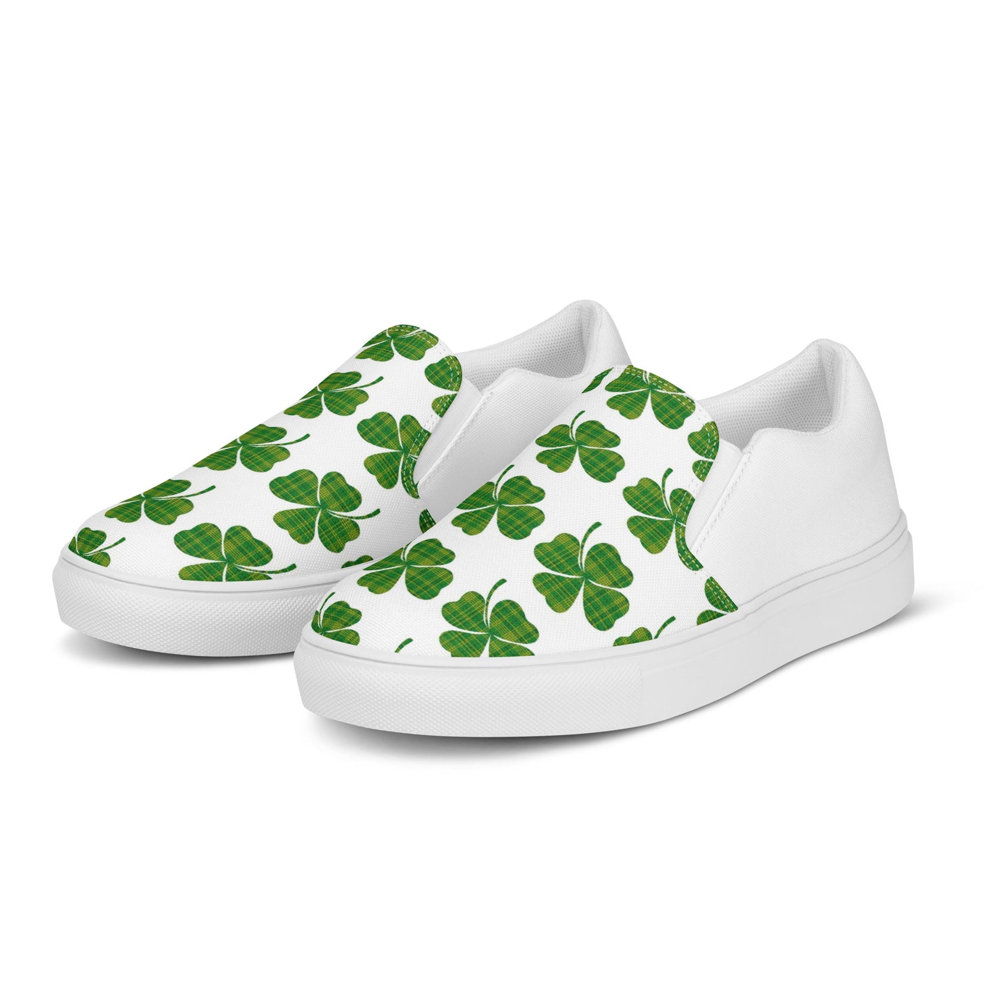 Lucky Charm men's slip-on canvas shoes