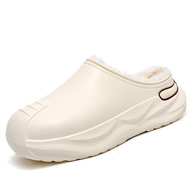 Luxe Comfort Men's Plush-Lined Clogs