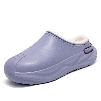 Luxe Comfort Men's Plush-Lined Clogs