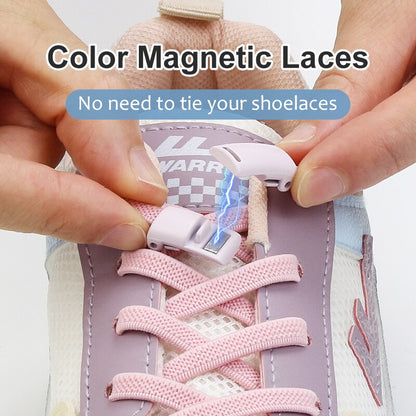 Magic Magnetic Buckle Elastic shoelaces