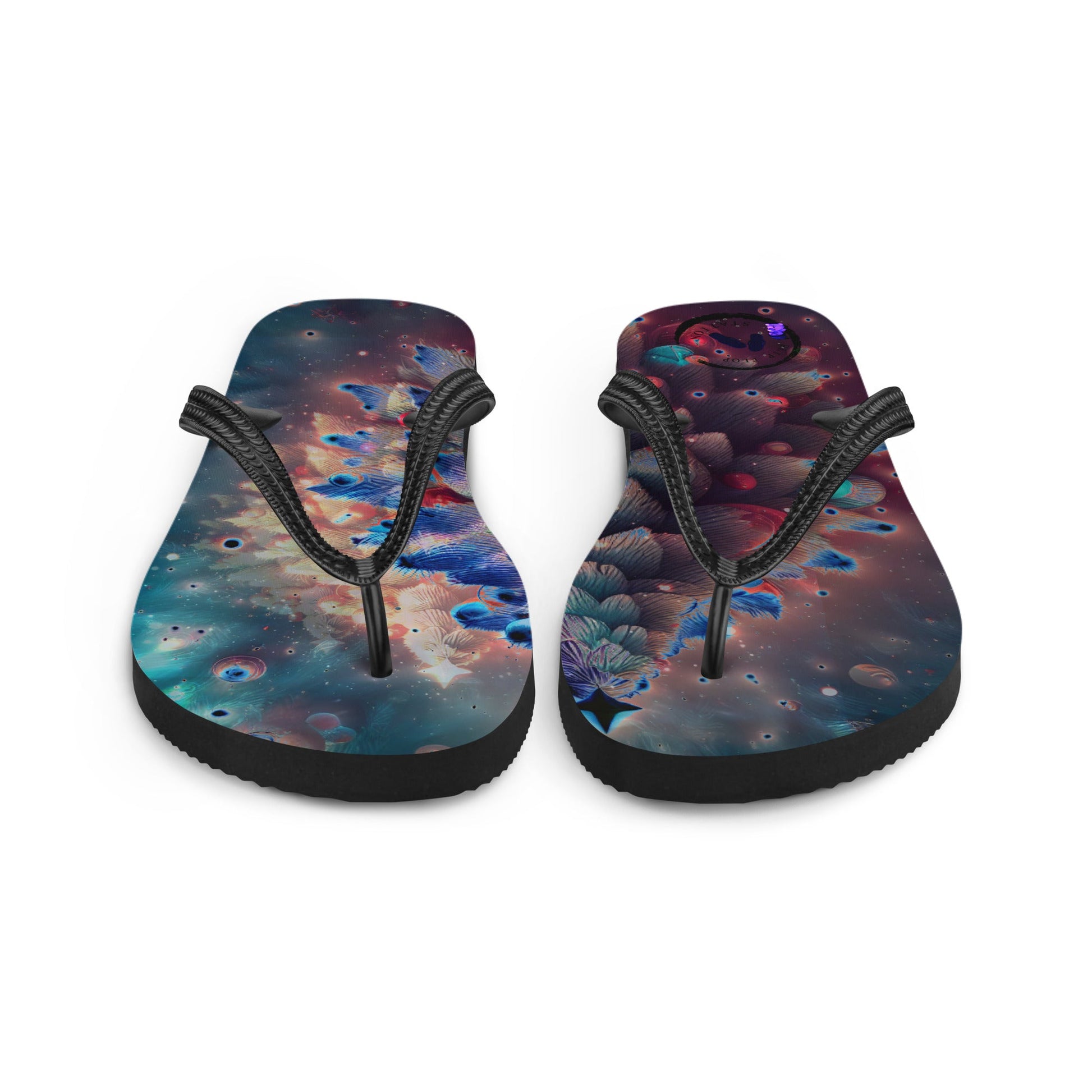 Magical feathers - Christmas Flip-Flops