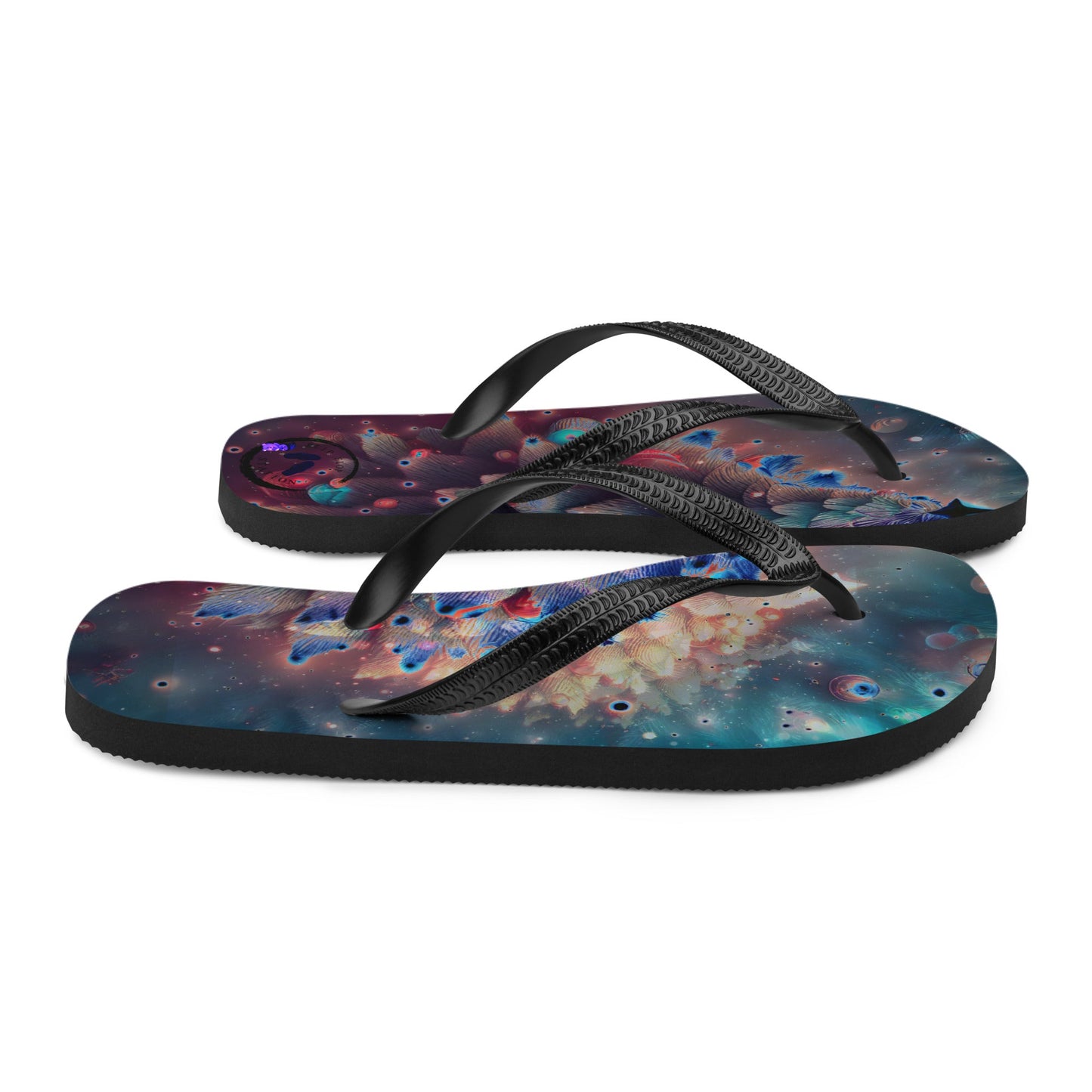 Magical feathers - Christmas Flip-Flops