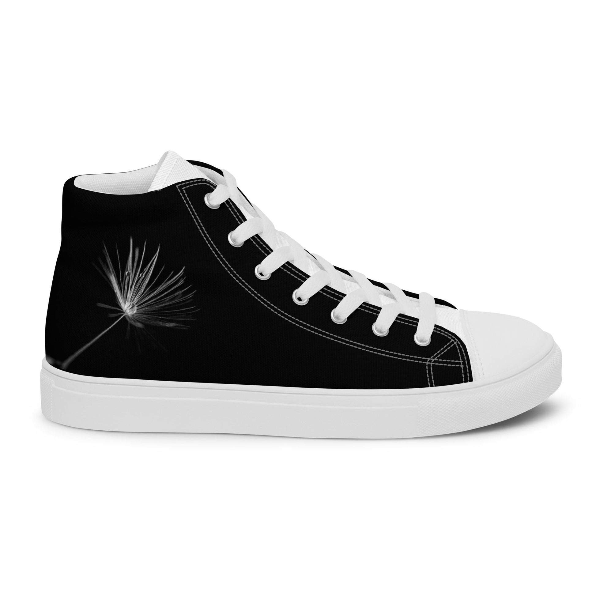 Make a Wish - Women’s high top canvas shoes