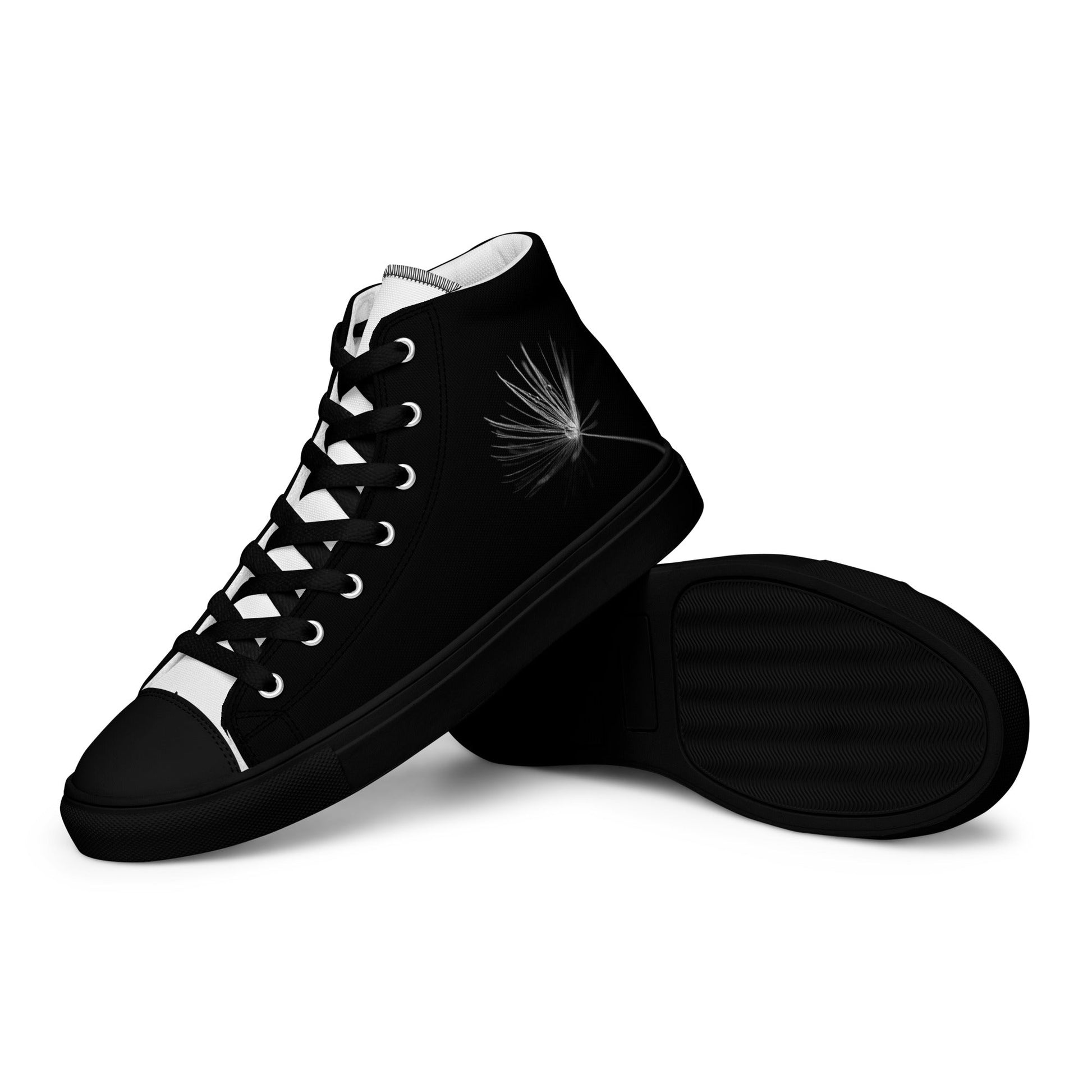 Make a Wish - Women’s high top canvas shoes