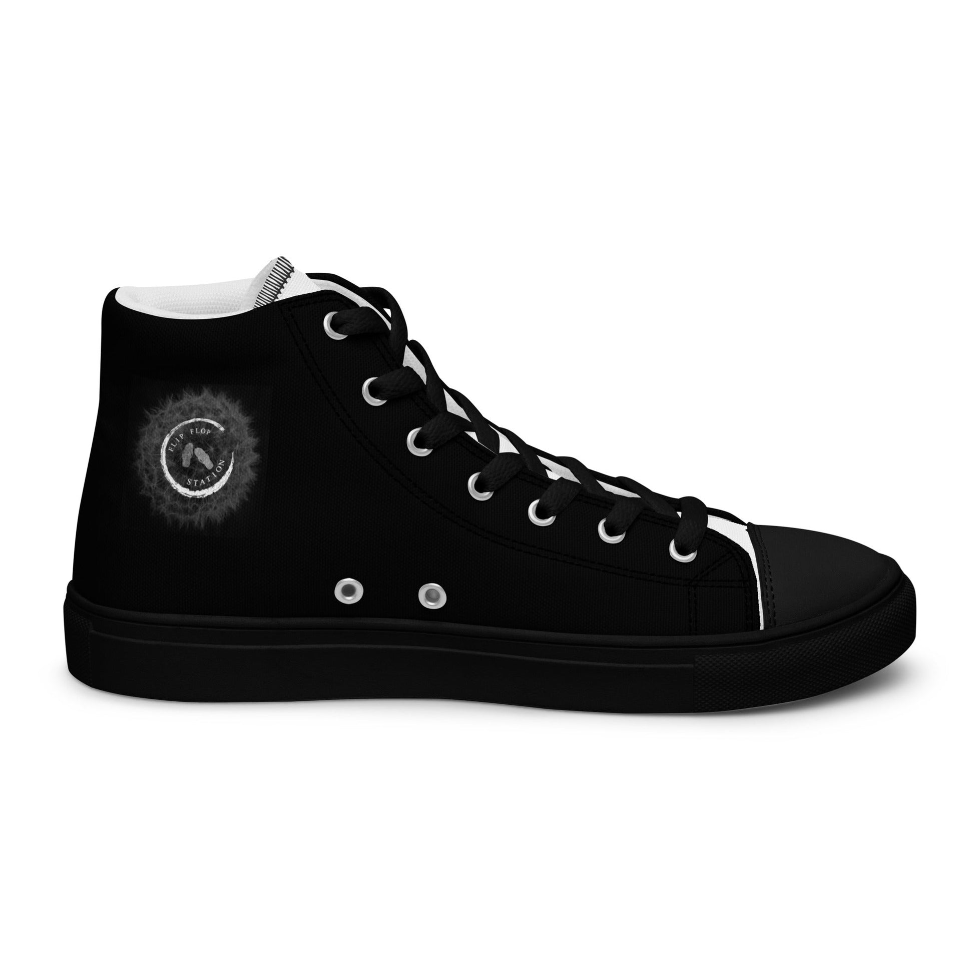 Make a Wish - Women’s high top canvas shoes