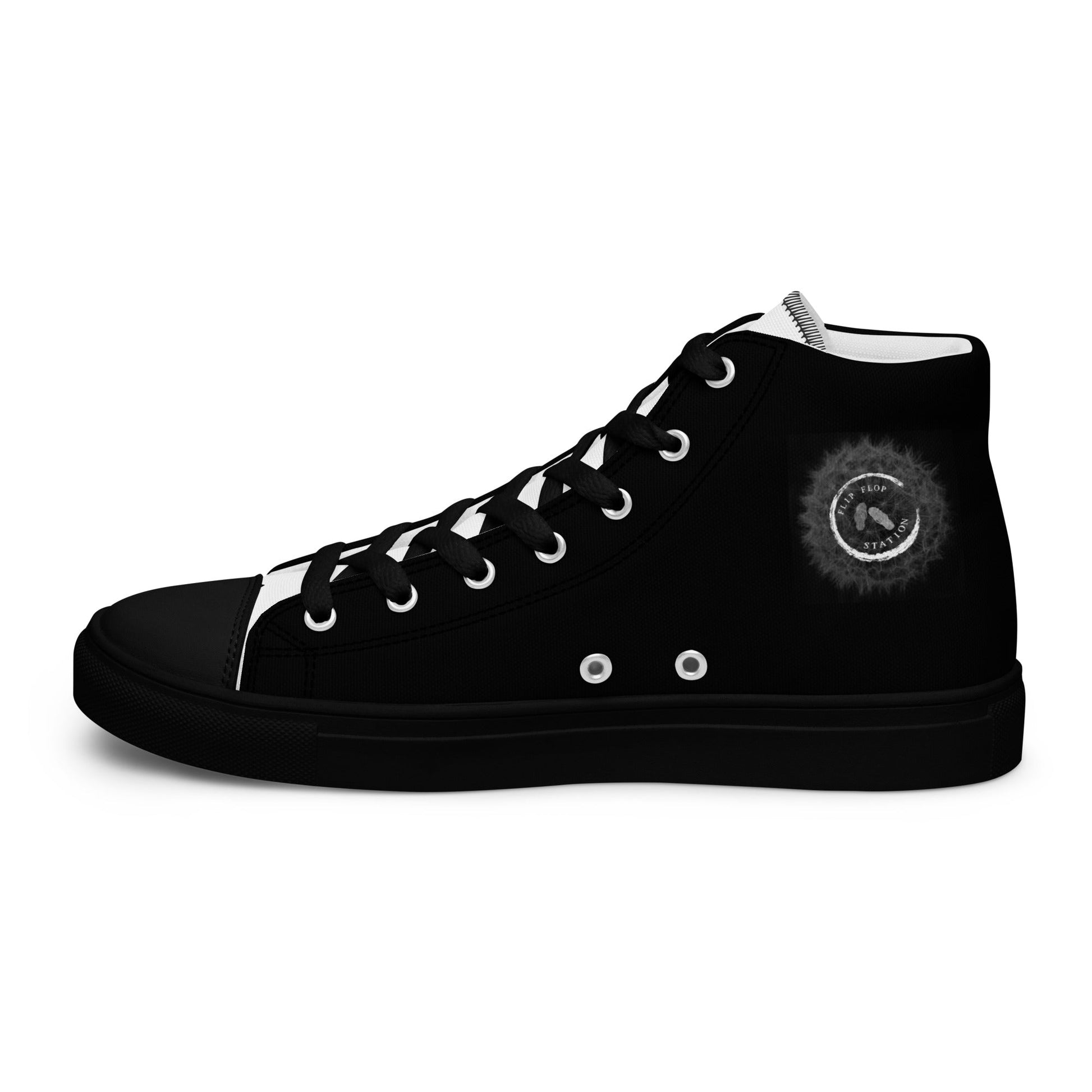 Make a Wish - Women’s high top canvas shoes