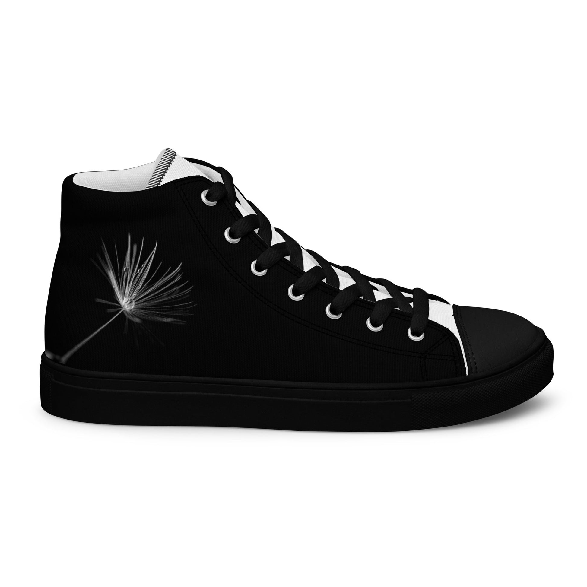 Make a Wish - Women’s high top canvas shoes