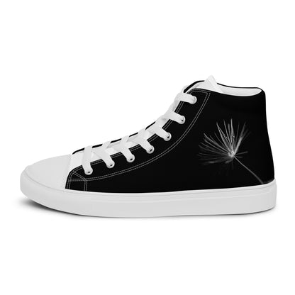 Make a Wish - Women’s high top canvas shoes