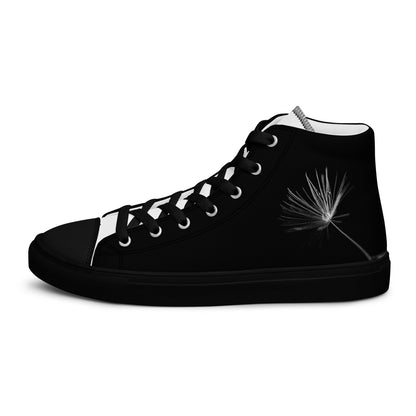 Make a Wish - Women’s high top canvas shoes