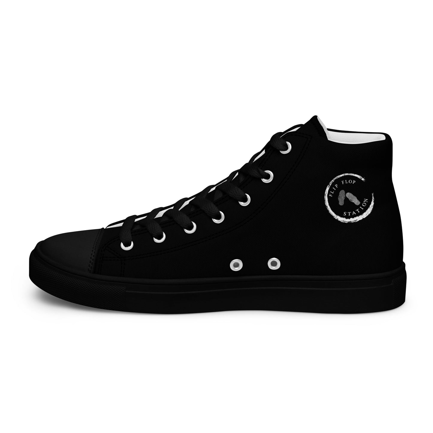 Masquerade Ball - Men’s high top canvas shoes