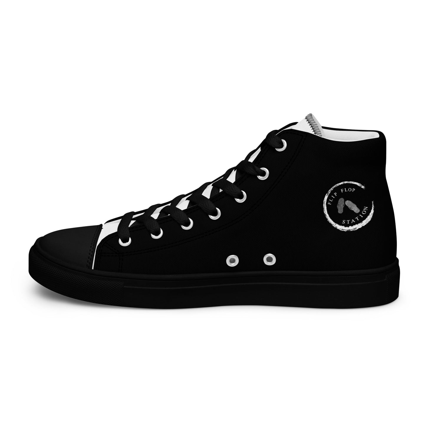 Masquerade Ball - Women’s high top canvas shoes